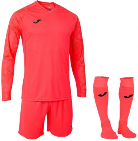 Комплект воротарської форми Joma ZAMORA VII кораловий 102789.040