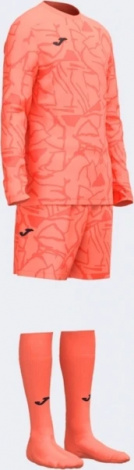 Комплект воротарської форми Joma ZAMORA IX кораловий 103703.822