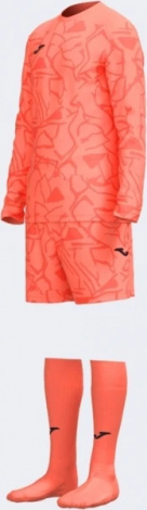 Комплект воротарської форми Joma ZAMORA IX кораловий 103703.822