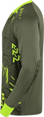 Вратарская кофта джерси Jako TROPICANA хаки 8911-231