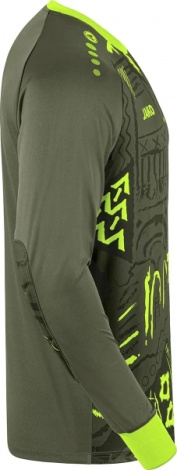 Вратарская кофта джерси Jako TROPICANA хаки 8911-231