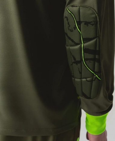 Вратарская кофта джерси Jako TROPICANA хаки 8911-231