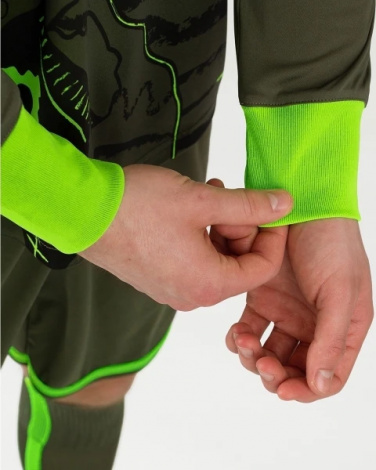 Вратарская кофта джерси Jako TROPICANA хаки 8911-231