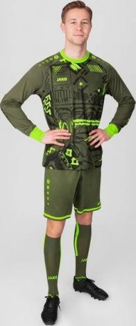 Вратарская кофта джерси Jako TROPICANA хаки 8911-231