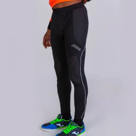 Штаны вратарские с защитой Joma PROTEC черные 100521.102