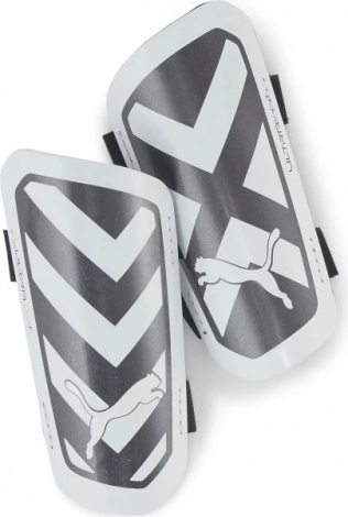 Щитки футбольні Puma ULTRA LIGHT STRAP біло-чорні 030875-03