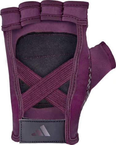Перчатки Для Тренинга Adidas Women'S Training Gloves Фиолетовый Женский L