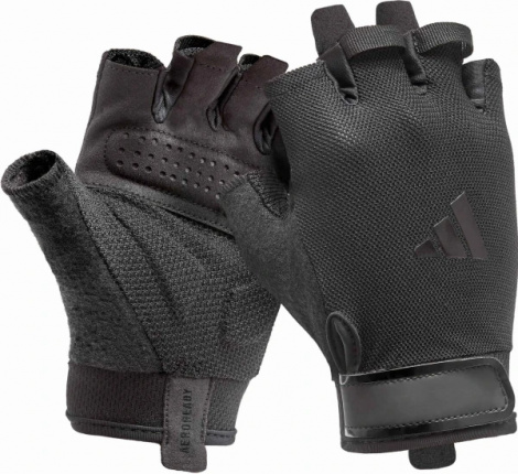 Рукавички для тренінгу Adidas ESSENTIAL TRAINING GLOVES чорні S ADGB-15001BK