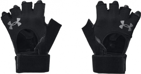 Рукавички для важкої атлетики Under Armour WEIGHTLIFTING GLOVES чорні 1369830-001