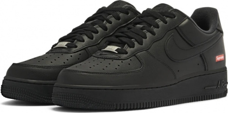 Кросівки Nike SUPREME X AIR FORCE 1 чорні CU9225-001