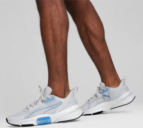 Кросівки для тренувань Puma PWRFRAME TR 3 біло-блакитні 37948206