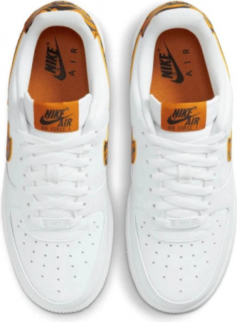 Кросівки жіночі Nike WMNS AIR FORCE 1 07 біло-жовтогарячі DD8959-108