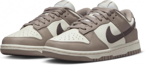 Кросівки жіночі Nike DUNK LOW світло-коричнево-білі DD1503-125