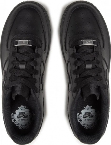 Кроссовки Nike Ir Force 1 Low Crater Gs Triple Black (Dh8695-001)