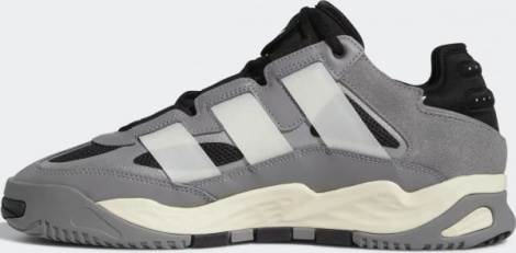 Кроссовки Adidas NITEBALL серо-черные GW2017