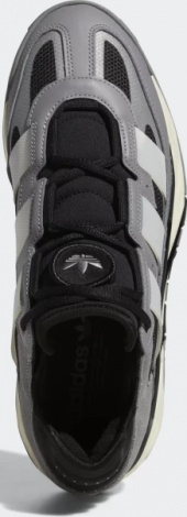 Кроссовки Adidas NITEBALL серо-черные GW2017