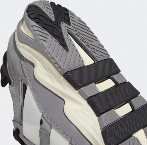 Кроссовки Adidas NITEBALL серо-черные GW2017