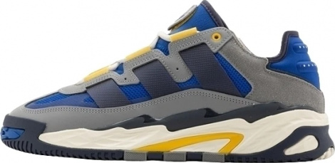 Кроссовки Мужские Adidas Niteball Grey/Blue (H06510)