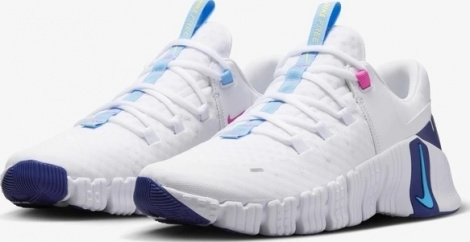 Кросівки для тренувань Nike FREE METCON 5 біло-блакитно-темно-сині DV3949-103