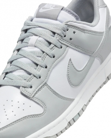 Кросівки Nike DUNK LOW RETRO сіро-білі HF5441-105