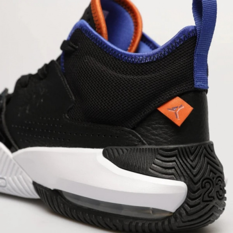 Кросівки баскетбольні Nike JORDAN STAY LOYAL 2 чорно-синьо-жовтогарячі DQ8401-048