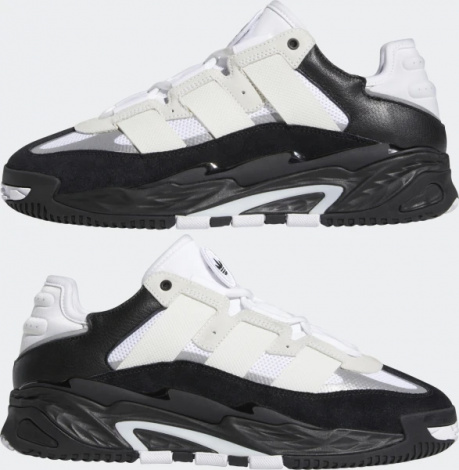 Кросівки Adidas NITEBALL біло-чорні H67366