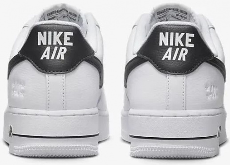 Кросівки Nike AIR FORCE 1 07 LV8 біло-чорні DQ7658-100