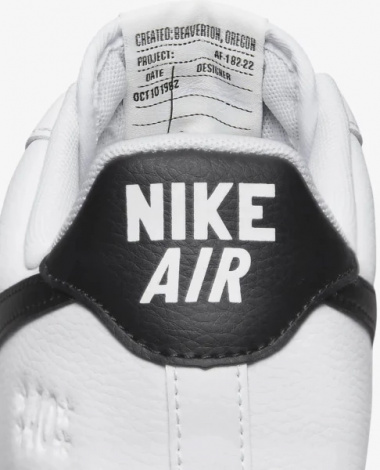 Кросівки Nike AIR FORCE 1 07 LV8 біло-чорні DQ7658-100