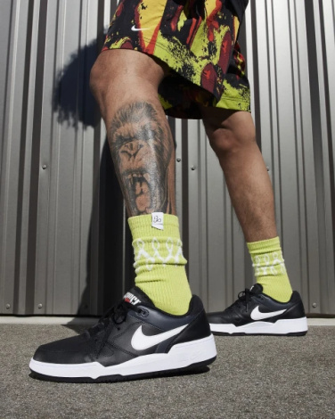 Кросівки Nike FULL FORCE LO чорно-білі FB1362-001