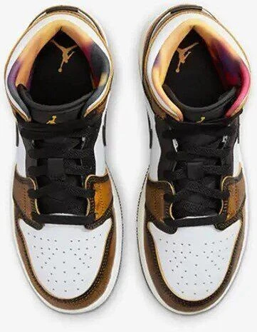 Кросівки дитячі Nike AIR JORDAN 1 MID SE (GS) різнокольорові DQ8418-071