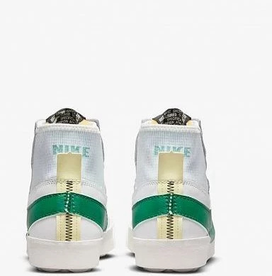 Кросівки Nike BLAZER MID 77 JUMBO біло-зелені DR8595-100