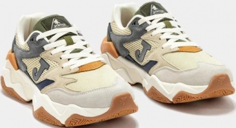 Кросівки Joma 1400 бежево-сіро-зелені C1400S2536