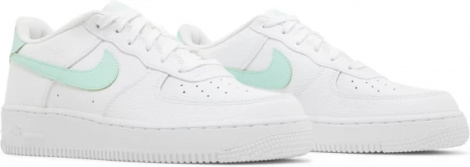 Ккросівки підліткові Nike AIR FORCE 1 GS біло-м'ятні CT3839-105
