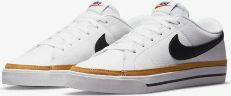 Кеди жіночі Nike COURT LEGAC NN біло-чорні DH3161-100