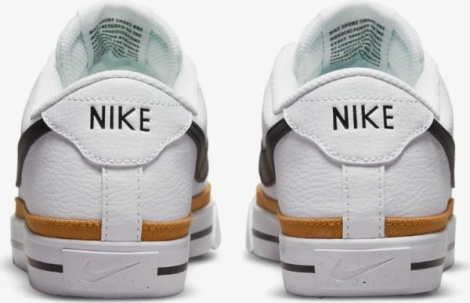 Кеди жіночі Nike COURT LEGAC NN біло-чорні DH3161-100