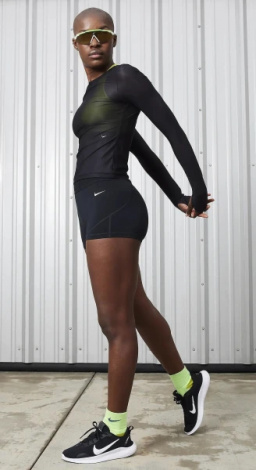 Кросівки бігові жіночі Nike W FLEX EXPERIENCE RUN 12 чорно-білі DV0746-004