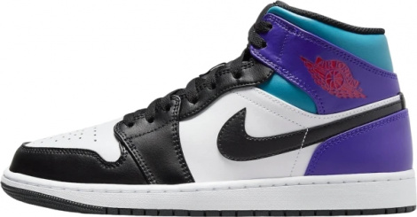 Кросівки Nike JORDAN AIR 1 MID різнокольорові DQ8426-154