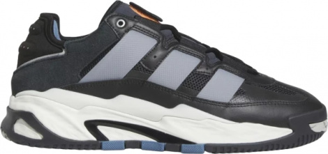 Кросівки Adidas NITEBALL чорно-біло-сірі FZ5742