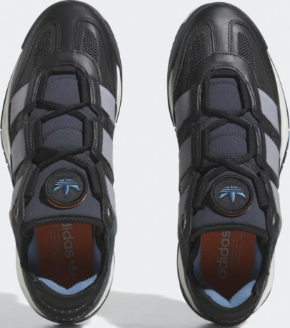 Кросівки Adidas NITEBALL чорно-біло-сірі FZ5742