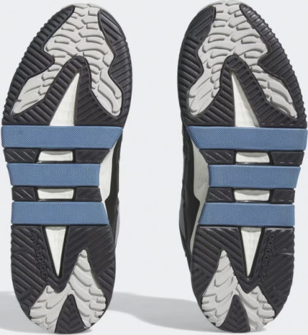 Кросівки Adidas NITEBALL чорно-біло-сірі FZ5742