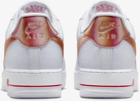 Кросівки Nike AIR FORCE 1 LOW JUMBO біло-червоні DV3505-100