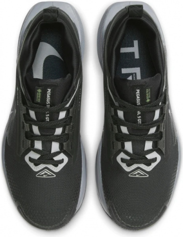 Кросівки для трейлраннінгу жіночі Nike PEGASUS TRAIL 5 GORE-TEX чорно-темно-сірі FQ0912-001