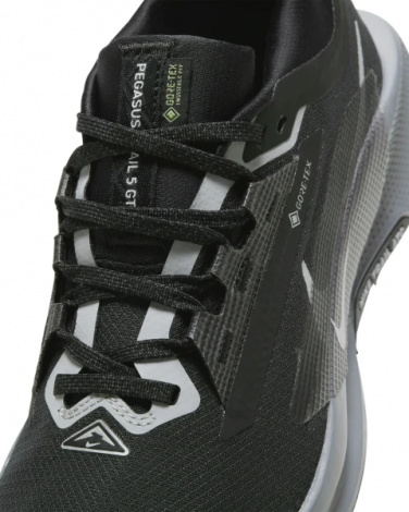 Кросівки для трейлраннінгу жіночі Nike PEGASUS TRAIL 5 GORE-TEX чорно-темно-сірі FQ0912-001