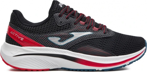 Кросівки бігові Joma ACTIVE чорно-червоні RACTIS2401