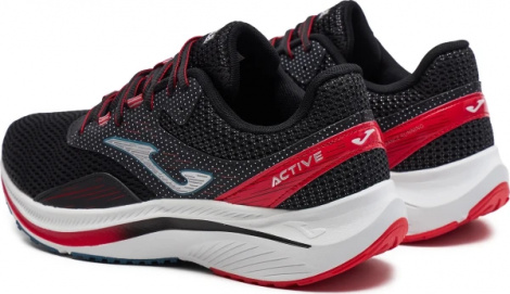 Кросівки бігові Joma ACTIVE чорно-червоні RACTIS2401