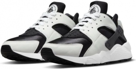 Кросівки Nike AIR HUARACHE біло-чорні DD1068-001