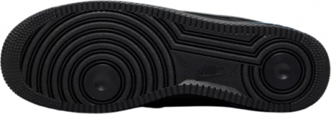 Кросівки Nike AIR FORCE 1 07 LOW 'RUBBER SWOOSH' чорно-сині HV6223-001