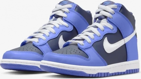 Кроссовки Nike Dunk High Gs 'Obsidian' (Db2179-400)