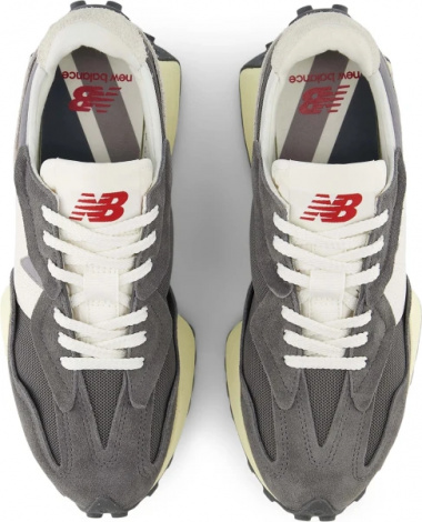 Кросівки New Balance 327 темно-сіро-кремові U327WRF