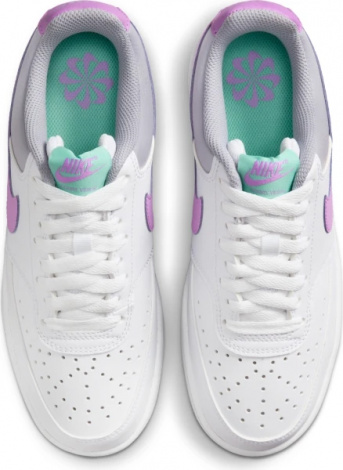 Кросівки жіночі Nike COURT VISION LOW NEXT NATURE біло-сіро-рожеві FN7141-100
